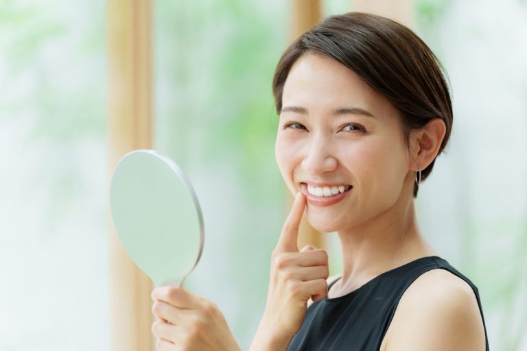 Beauty with cosmetic dentistry